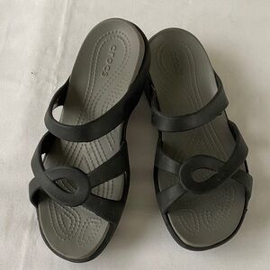 CROCS  Meleen Twist Slide Sandals Size 7 NWOT